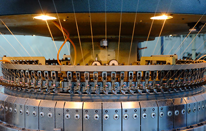 Circular Knitting Machines to produce fabrics