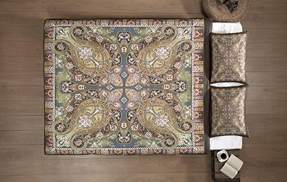 Bedspreads with different kind of patterns